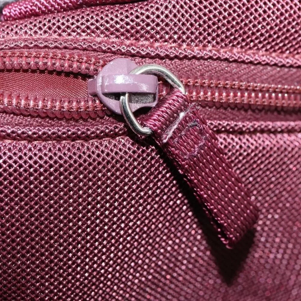 PRADA Tote Bag Nylon Pink Silver Auth 151026 - Picture 12 of 16